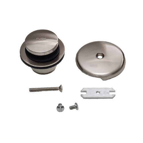 Trim To The Trade  4T-1904C-3 Tip-Toe Bathtub Drain Conversion Kit with Plastic Bushing  - ANTIQUE BRASS