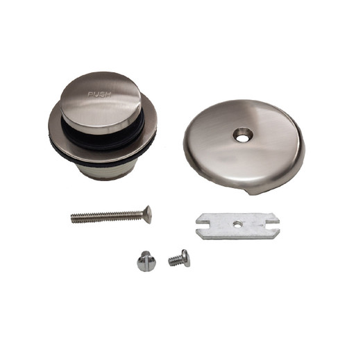 Trim To The Trade  4T-1904CB-20 Tip-Toe Bathtub Drain Conversion Kit with Brass Bushing  - FLAT BLACK