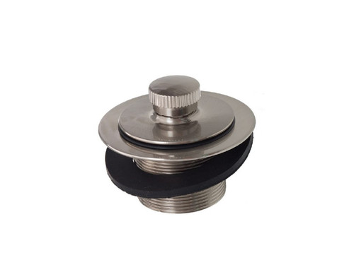 Trim To The Trade 4T-335-31 Push & Pull Bathtub Drain Plug - SATIN NICKEL Trim To The Trade 4T-335-31 Push & Pull Bathtub Drain Plug - SATIN NICKEL