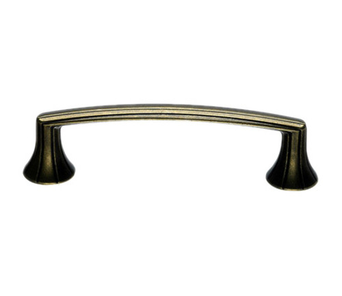 Top Knobs M957 GBZ Edwardian Rue Pull 3 3/4" (c-c) - German Bronze