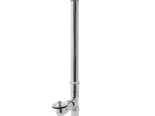 Trim To The Trade  4T-7711D-30 Lift and Turn Waste and Overflow Drain for Freestanding Tubs 16" - POLISHED NICKEL
