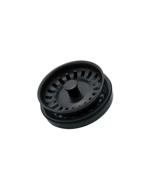Trim To The Trade  4T-206-20 Disposal Stopper and Strainer - FLAT BLACK