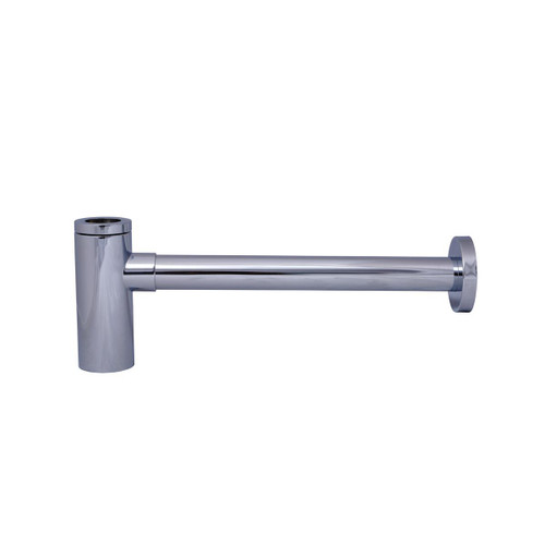 Trim To The Trade Round 1-1/4" Bottle P-Trap, Uncoated Polished Brass - 4T-2577-11
