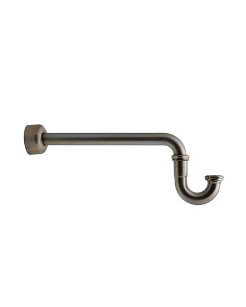 Trim To The Trade 1-1/4" P-Trap With Flange, White - 4T-254K-13