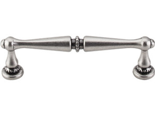 Top Knobs M914 PTA Edwardian Cabinet Pull Handle 3 3/4" (c-c) - Pewter Antique