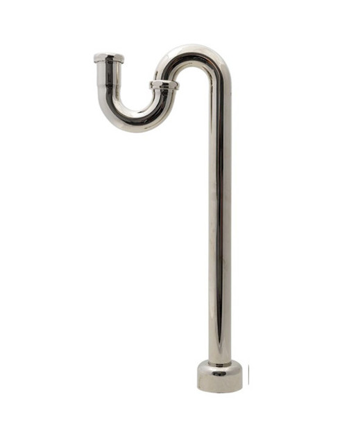Trim To The Trade 1-1/2" S-Trap, Stainless - 4T-3650-50