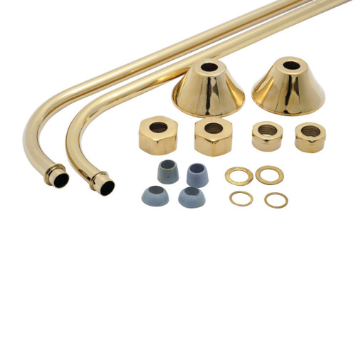 Trim To The Trade Single Offset Bath Tub Supply, Polished Brass - 4T-188-2