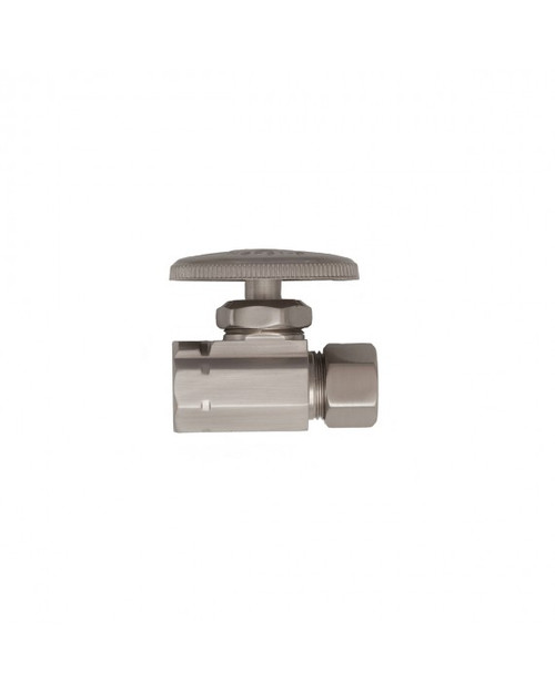 Trim To The Trade Straight Stops 1/2" IPS X 1/2" Outer Diameter, Flat Black - 4T-39812-20