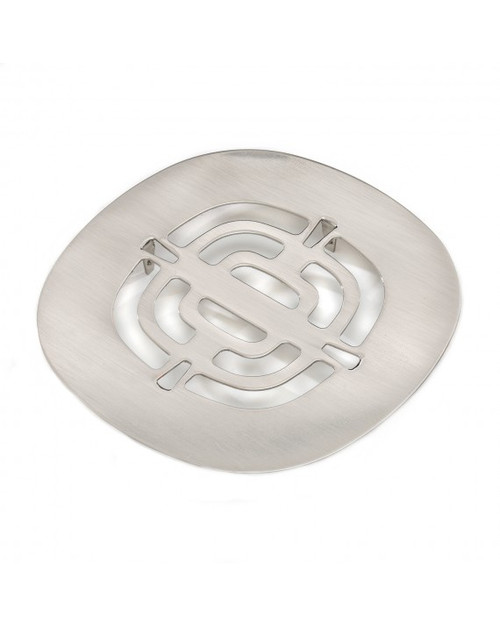 Trim To The Trade  4T-049-1 Snap In Strainer - 4-1/2" OD - Fits Fiat Cascade Shower Drains - POLISHED CHROME