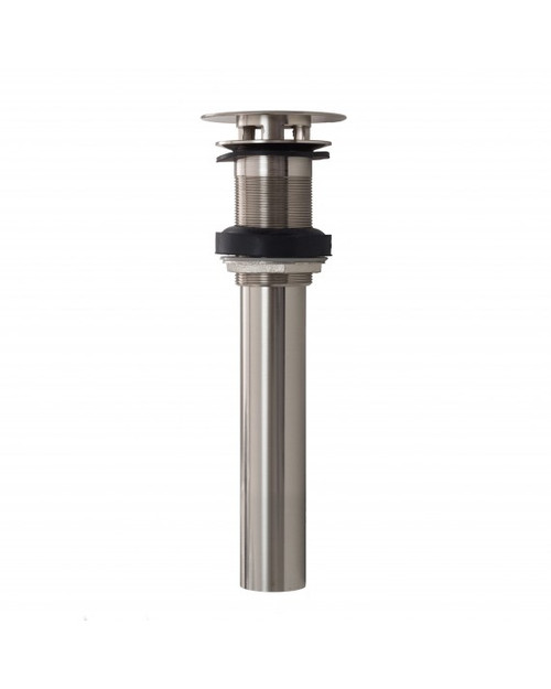 Trim To The Trade Mushroom Style Sink Drain Without Overflow, Satin Nickel - 4T-249-31
