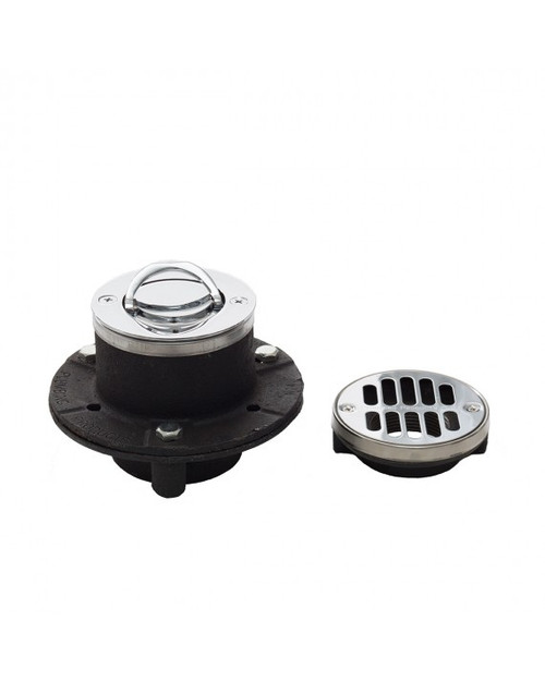 Trim To The Trade Church Of Latter Day Saints Baptismal Font Drain Package, Polished Chrome - 4T-6420-1