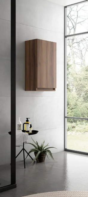 Lucena Bath  82330 Grey/Ceniza Highgloss Highgloss 2 Door Box Wall Cabinet
