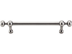 Top Knobs Somerset Weston 7" Center to Center Bar Pull, Antique Pewter - M834-7