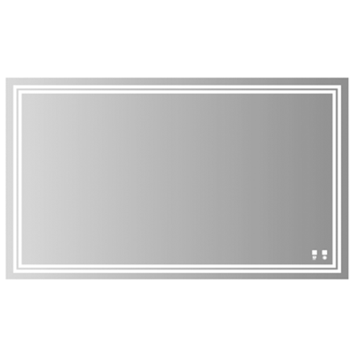 Madeli  IM-ZE4836-23 ZEN II ILLUMINATED SLIQUE MIRROR-II. 48"X 36" LUMENTOUCH