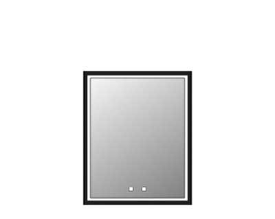Madeli ILLUSION Lighted Mirror Cabinet 24" x 30" - Left Hinged - Recessed Mount - Polished Chrome Frame - MC-IL2430-RM-04-L00-PC