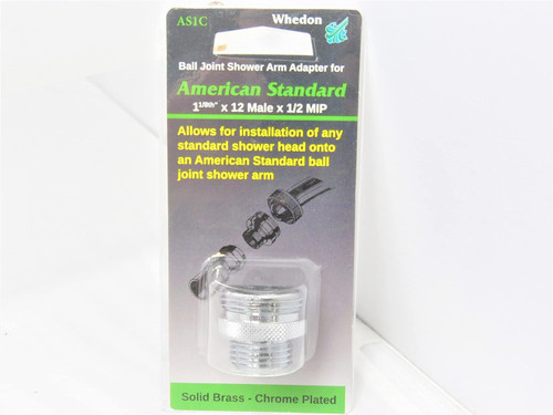 Whedon  AS1C American Standard ball joint shower arm adapter