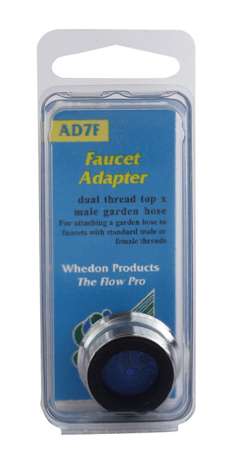 Whedon  AD7F DT, 15/16-27M / 55/64-27F x Male Hose Adapter