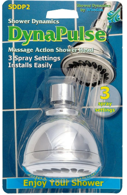Whedon  SDDP2 DynaPulse 3 Spray Massage shower head, white