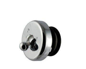 Whedon DF100 Flip-It Tub Drain Stopper, Chrome, Bagged