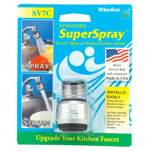 Whedon  SV7C Std Saver SuperSpray 1.8 GPM max