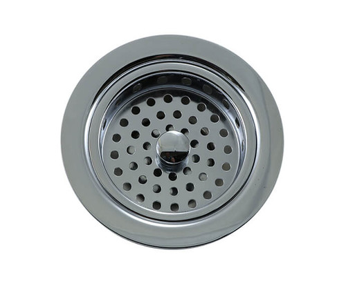 Mountain Plumbing  MT8799/CPB Traditional – 3-1/2" Duo Basket Strainer for Kitchen Sink - Chrome