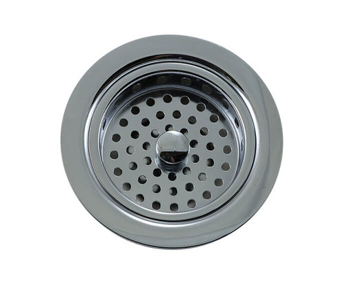 Mountain Plumbing  MT8799/BRS Traditional – 3-1/2" Duo Basket Strainer for Kitchen Sink - Brushed Stainless