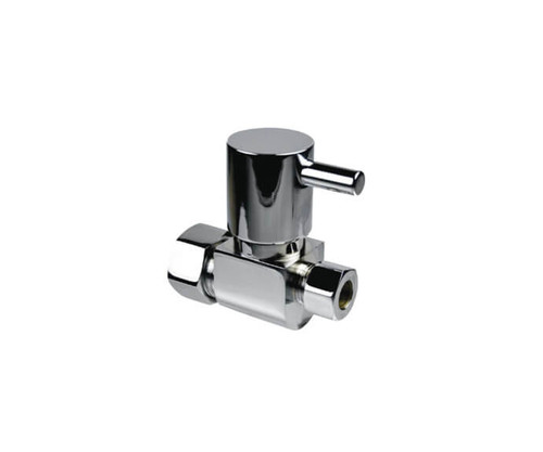 Mountain Plumbing  MT5120L-NL/PEW Contemporary Lever Handle with 1/4 Turn Ceramic Disc Cartridge Valve - Lead Free - Straight (1/2" Compression) - Pewter