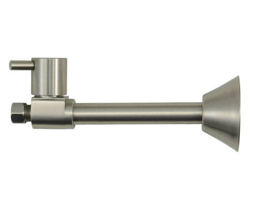 Mountain Plumbing Contemporary Lever Handle with 1/4 Turn Ceramic Disc Cartridge Valve - Lead Free - Straight Sweat - Pewter - MT517L-NL/PEW