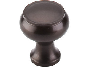 Top Knobs Normandy 1 1/8" Diameter Round Knob, Oil Rubbed Bronze - M773