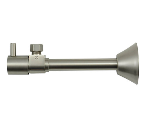 Mountain Plumbing Contemporary Lever Handle with 1/4 Turn Ceramic Disc Cartridge Valve - Lead Free - Angle Sweat - Polished Copper - MT516L-NL/PCP