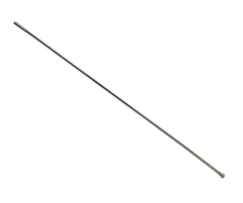 Mountain Plumbing Bull Nose Water Supply Tube For Lavatory - 30" with Metal End Piece - Black - MT4321X/BL