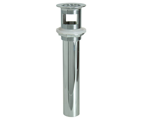 Mountain Plumbing 20 Hole Brass Lavatory Grid Drain - 6" Tailpiece With Overflow - Polished Copper - MT730-2/PCP