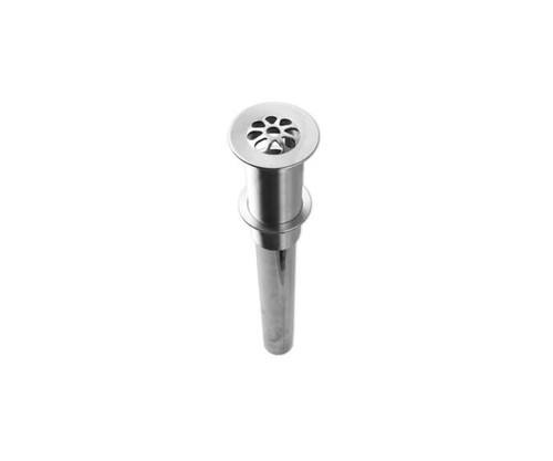 Mountain Plumbing  MT749/BRS Tear Drop Pattern Lavatory Grid Drain - Without Overflow - Brushed Stainless
