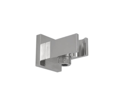 Mountain Plumbing Square Waterway Elbow with Handshower Holder - Chrome - MT51/CPB