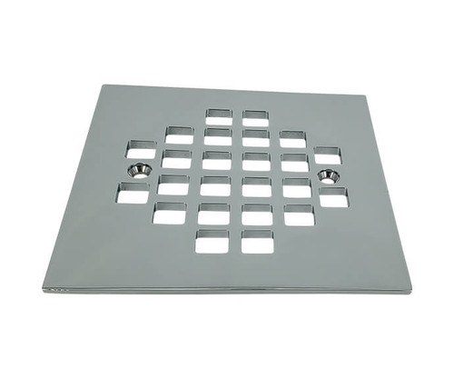 Mountain Plumbing 4-1/4" Square Shower Grid - Unlacquered Brass - MT246/ULB