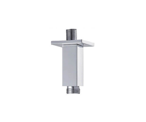 Mountain Plumbing  MT31-3/ULB Square Ceiling Drop Shower Arm (3") - Unlacquered Brass