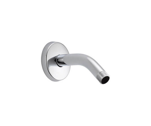 Mountain Plumbing  MT20-12/ULB Shower Arm with 45° Bend (12") - Unlacquered Brass