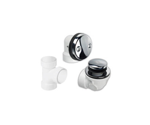 Mountain Plumbing Plumber's Half Kit with Economy Soft Toe Touch Trim (Two Hole Face Plate) - Satin Gold - BDWPTTP/SG