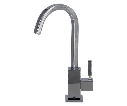 Mountain Plumbing  MT1883-NL/CPB Cold Water Dispenser Faucet with Contemporary Square Body - Chrome