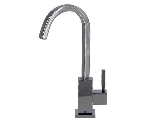 Mountain Plumbing Cold Water Dispenser Faucet with Contemporary Square Body - Satin Gold - MT1883-NL/SG