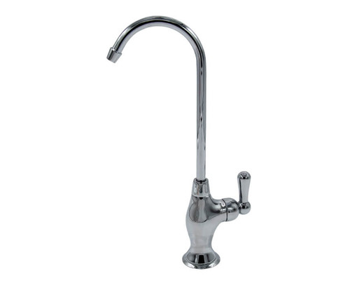 Mountain Plumbing Cold Water Dispenser Faucet with Teardrop Base & Side Handle - Antique Brass - MT600-NL/AB
