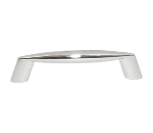 Top Knobs M568 PC Nouveau II Rung Door Pull 3 3/4" (c-c) - Polished Chrome