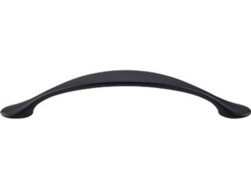 Top Knobs M529 BLK Nouveau II Hartford Door Pull 5 1/16" (c-c) - Flat Black