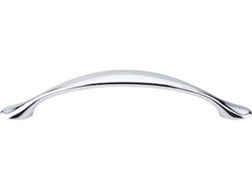 Top Knobs M528 PC Nouveau II Hartford Door Pull 5 1/16" (c-c) - Polished Chrome