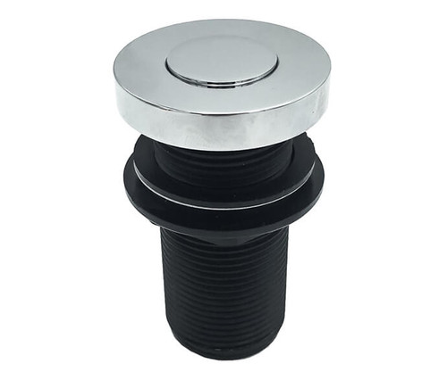 Mountain Plumbing  MT958/BN Round  Replacement Deluxe Flush Waste Disposer Air Switch Button - Black Nickel