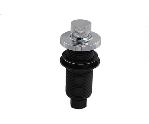 Mountain Plumbing  MT959K/BRS Round Replacement Deluxe Knurled Raised Waste Disposer Air Switch Button - Brushed Stainless