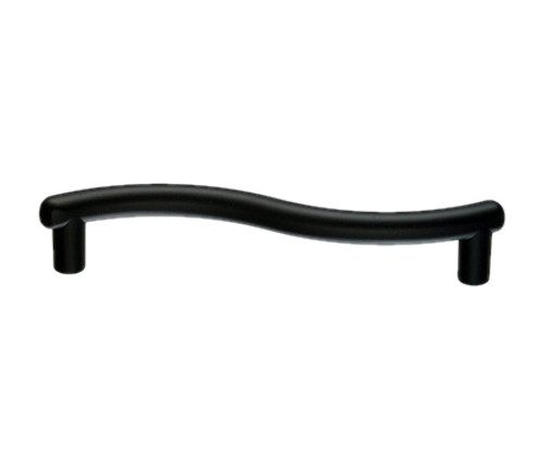 Top Knobs M511 BLK Nouveau Door Pull 3 3/4" (c-c) - Flat Black