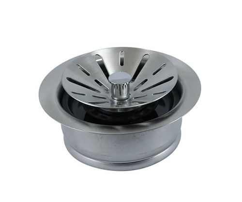Mountain Plumbing Contemporary Garbage Disposer Strainer & Stopper with Flange - Polished Nickel - MT210EV/PN