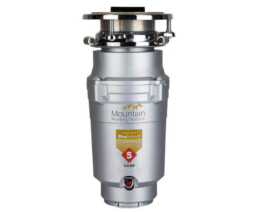 Mountain Plumbing PROSELECT5 Perfect Grind ProSelect 5 Waste Disposer - Continuous Feed 3-Bolt Mount 1/2 HP