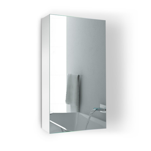 Krugg PLAZA1536 Plaza 15 Inch x 36 Inch Mirrored Medicine Cabinet